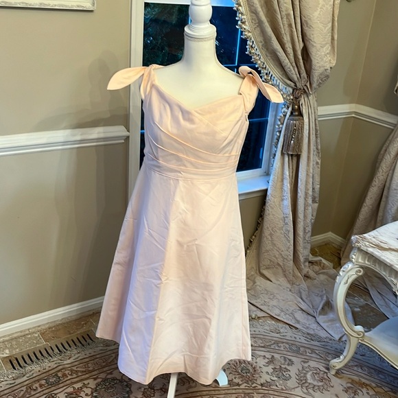 J.Crew peach midi dress New size 10 - Picture 2 of 11